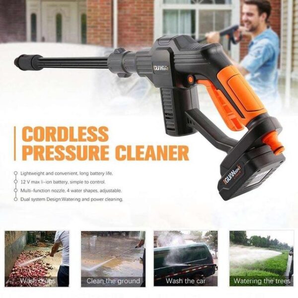 Rechargeable-Wireless-Auto-Spray-Car-Washer-Gun